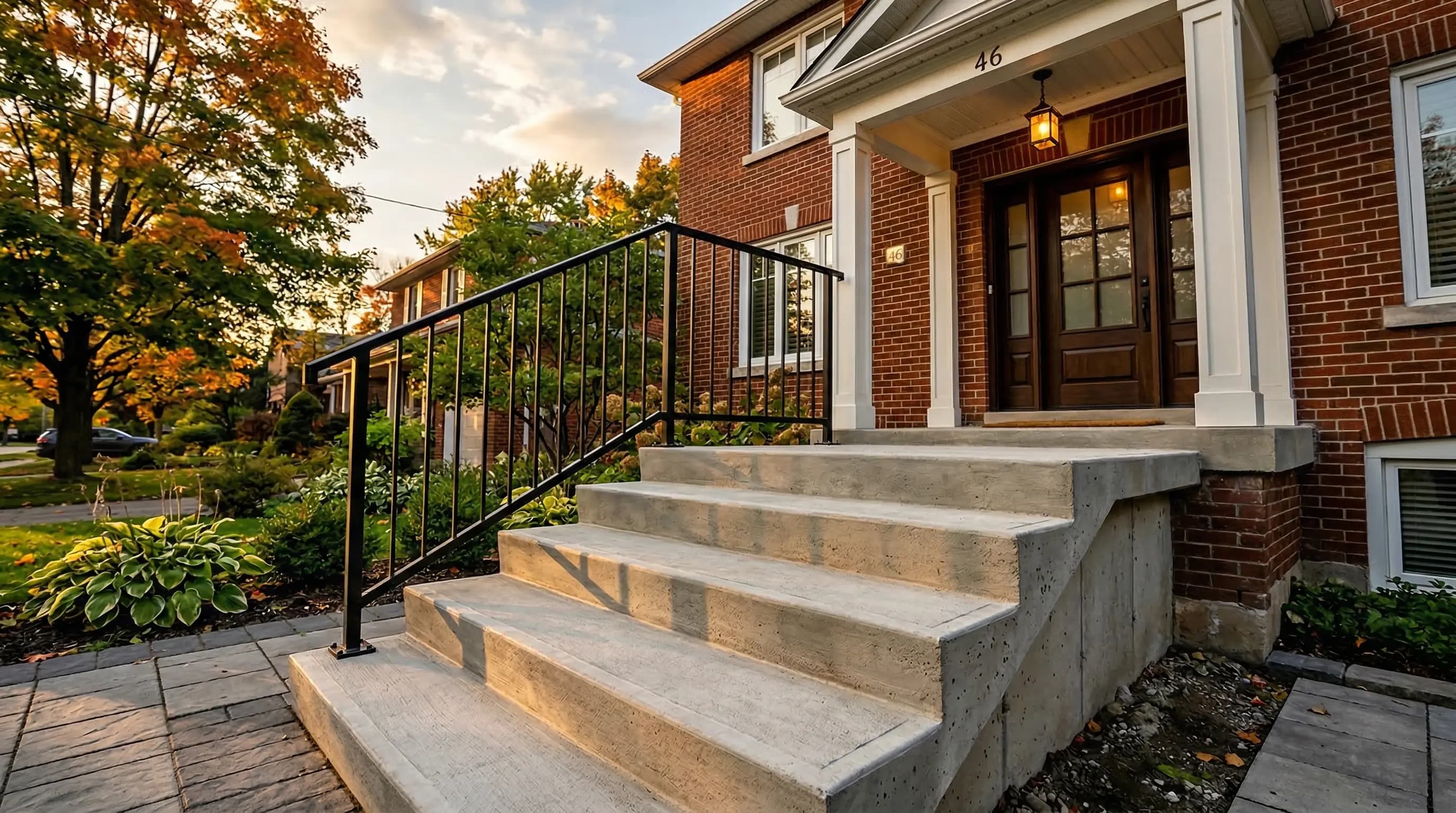 Concrete Steps & Stairs